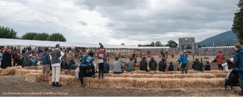 Panorama de l'arène