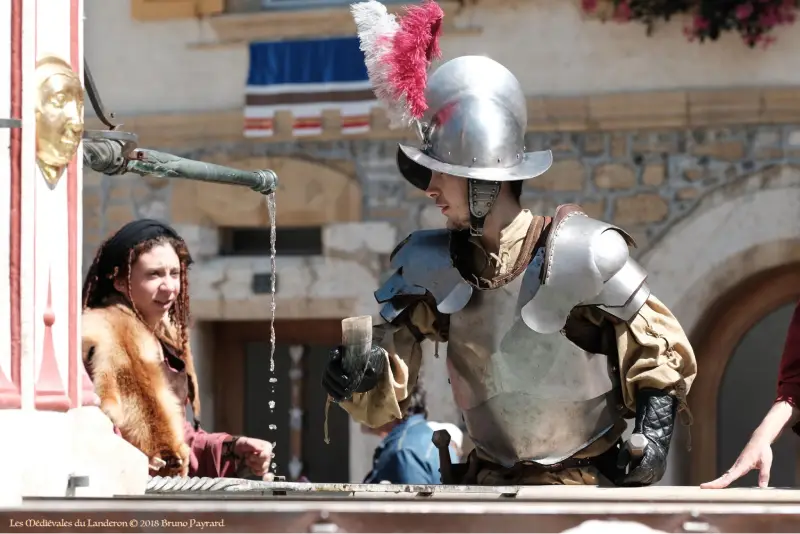 Chevalier de la garde à la fontaine