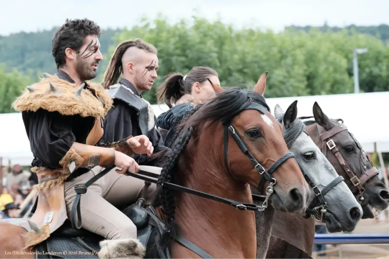 Présentation des cavaliers