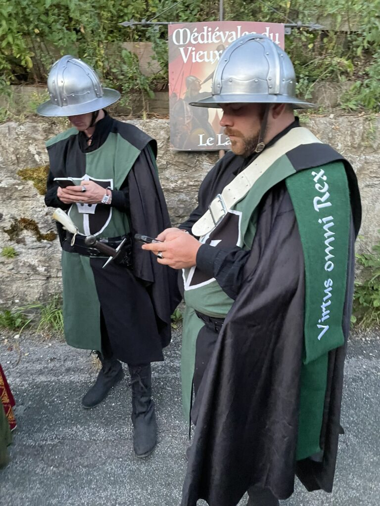 Occupation des gardes pendant la pause