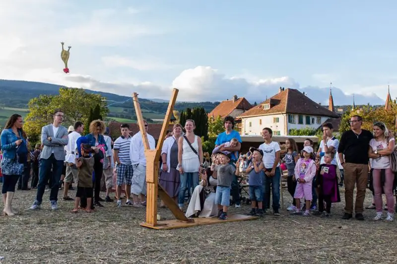 jeu du lancé de poulet