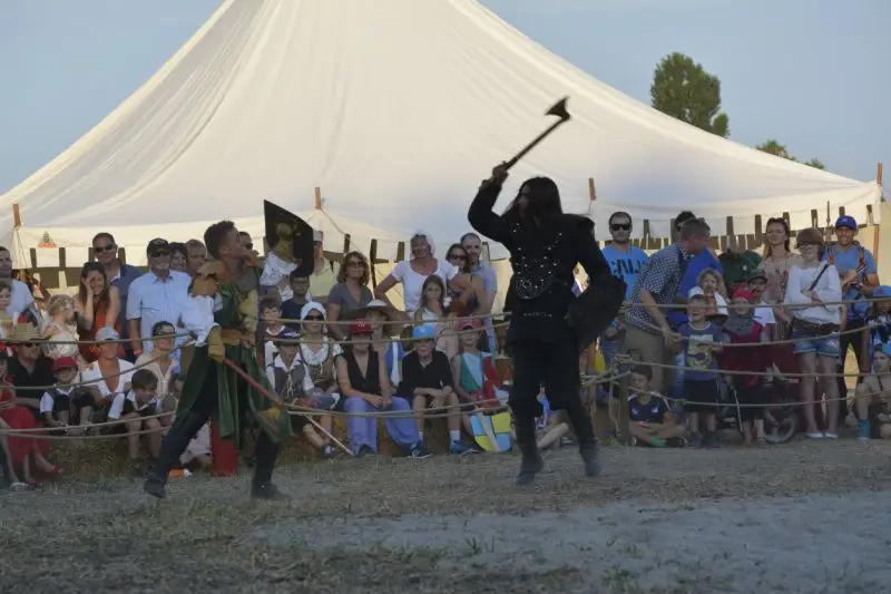 Combat de chevaliers