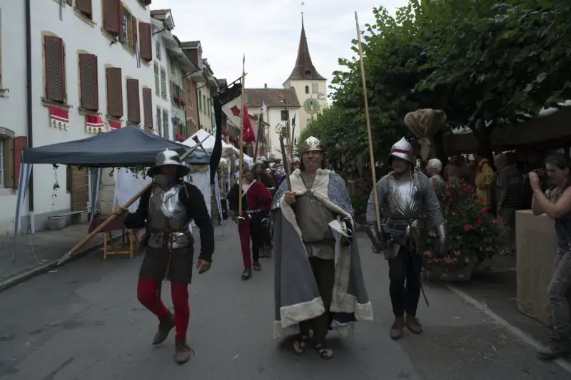 Le Roi et sa garde