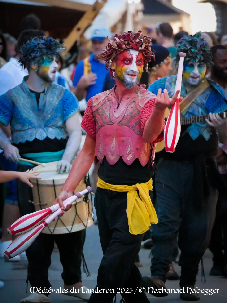 jongleur de la compagnie Soukha