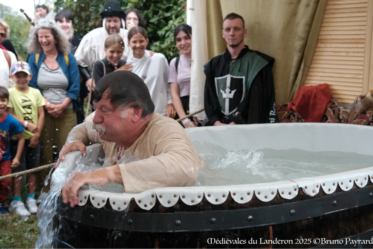 bon Roi dans sa baignoire