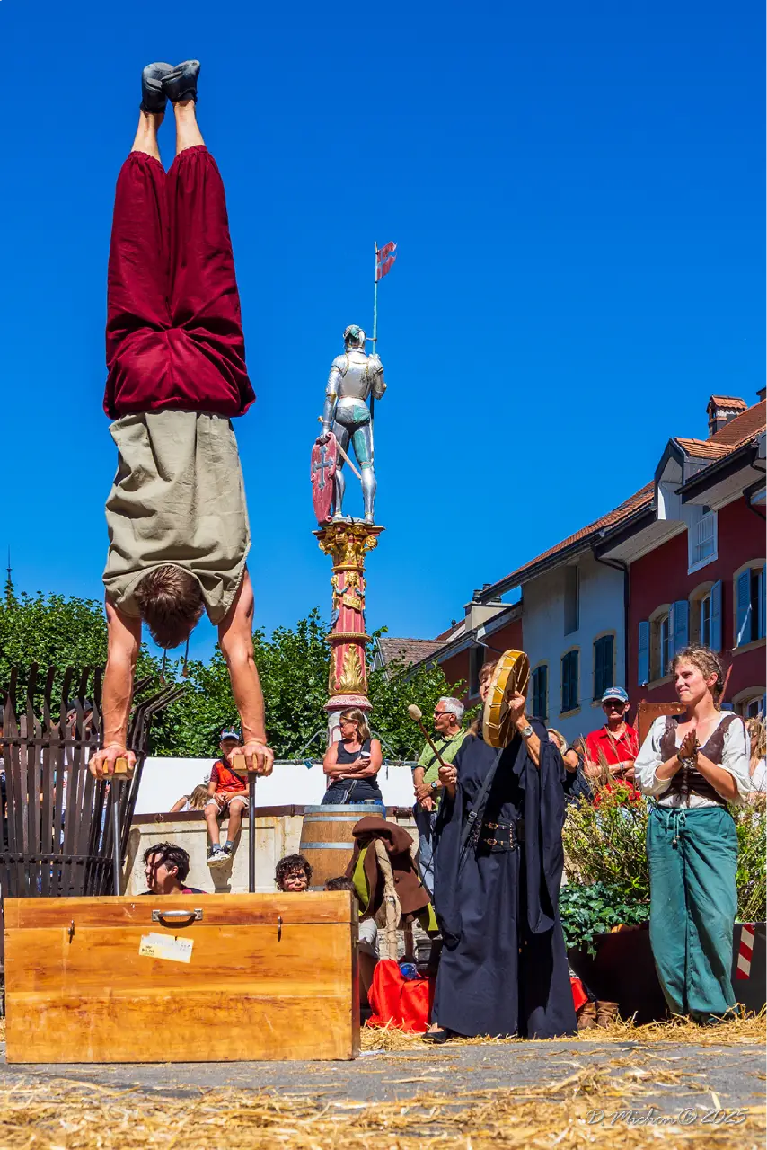 acrobatie du Trio A'Crocs