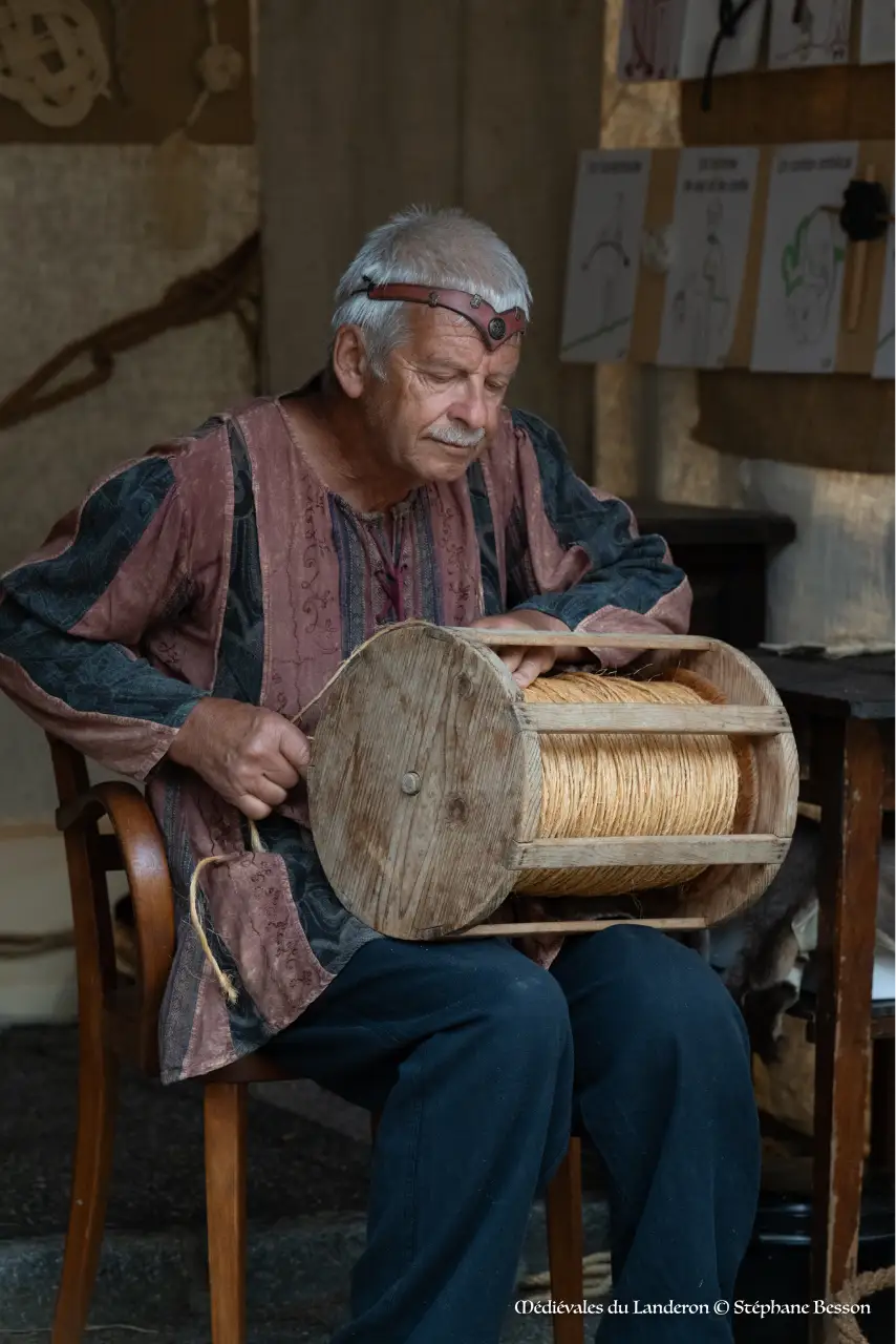 Cordier enroule son labeur