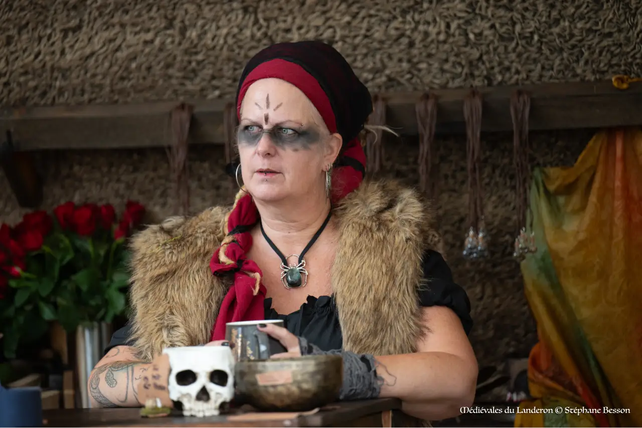 Sorcière dans ses pensées